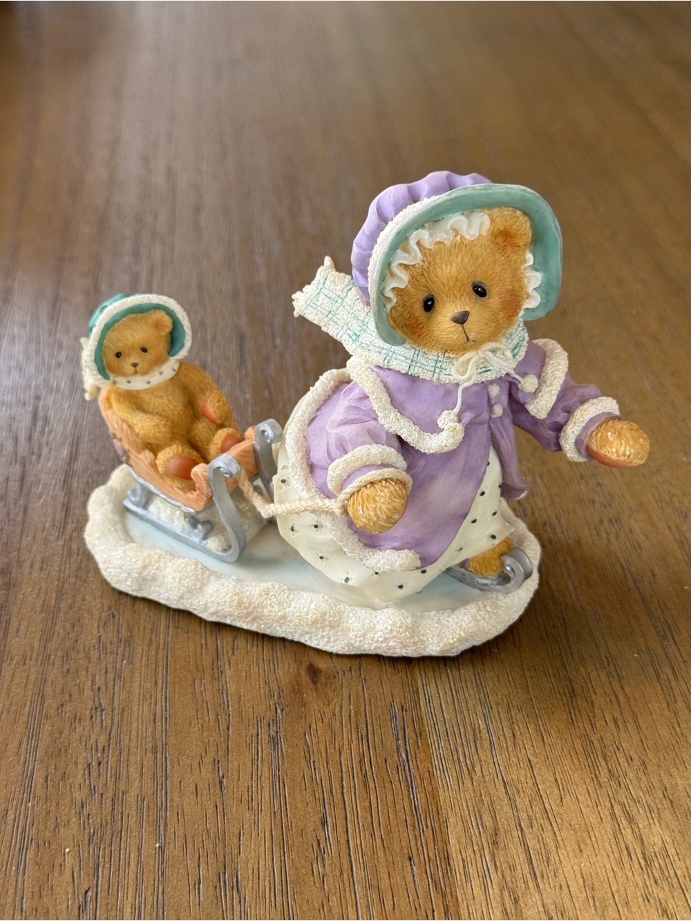 Winter Cherished Teddies Figurine!